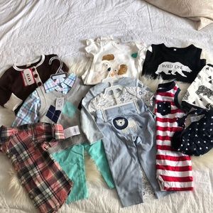 NEW WITH TAGS BABY BOY 9-12 month bundle